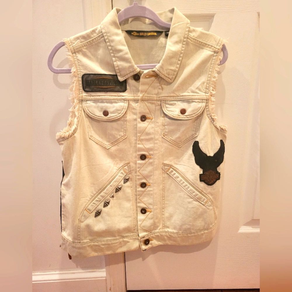 Authentic Harley Davidson vest